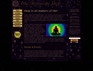 thehoroscopeshop.com screenshot