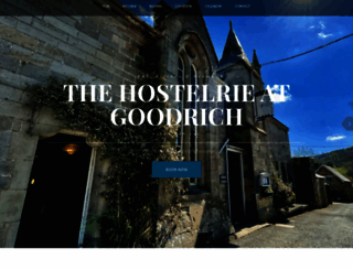 thehostelrieatgoodrich.co.uk screenshot