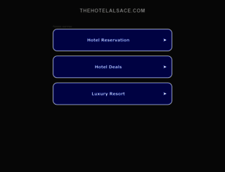 thehotelalsace.com screenshot