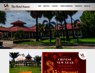 thehotelamara.com screenshot