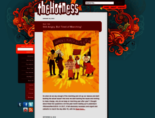 thehotness.com screenshot