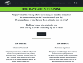 thehoundlounge.com.au screenshot