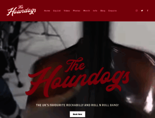 thehoundogs.co.uk screenshot