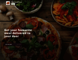 thehouse-pizza.com screenshot