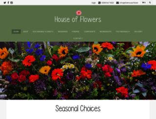 thehouse.florist screenshot