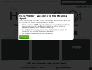 thehousingspot.com screenshot