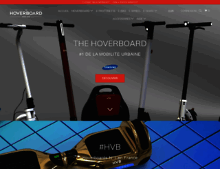 thehoverboard.fr screenshot