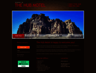 thehubmotel.com screenshot