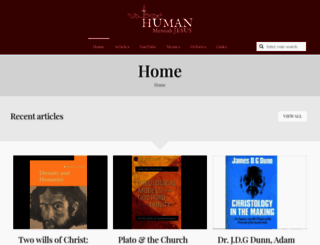 thehumanjesus.org screenshot
