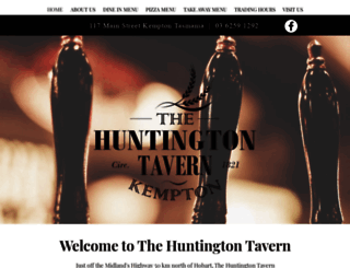 thehuntingtonkempton.com.au screenshot