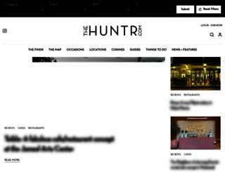 thehuntr.com screenshot