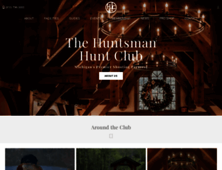 thehuntsmanhuntclub.com screenshot