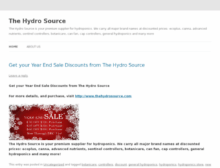 thehydrosource.wordpress.com screenshot