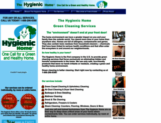 thehygienichome.com screenshot