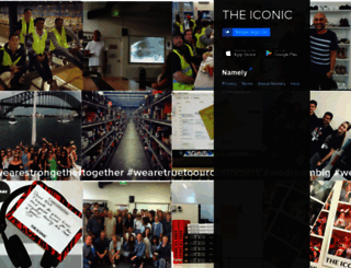 theiconic.namely.com screenshot