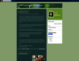theimpatientrecycler.blogspot.com screenshot