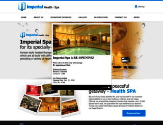 theimperialspa.com screenshot