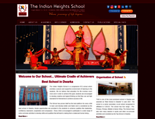 theindianheightsschool.com screenshot