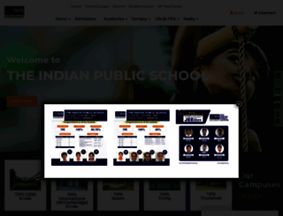 theindianpublicschool.org screenshot