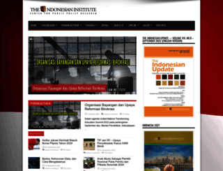 theindonesianinstitute.com screenshot