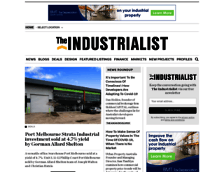 theindustrialist.com.au screenshot