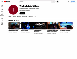 theinebriator.com screenshot