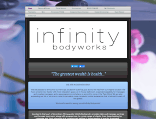 theinfinityspa.com screenshot