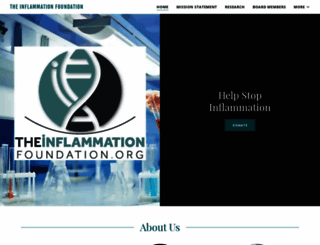 theinflammationfoundation.org screenshot