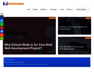 theinfomedium.com screenshot