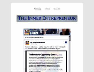 theinnerentrepreneur.com screenshot