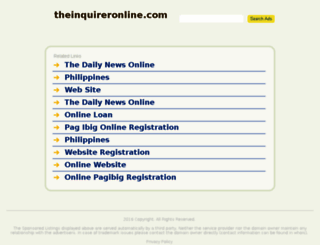 theinquireronline.com screenshot