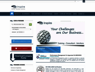 theinspire-solutions.com screenshot