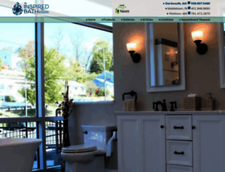 theinspiredbath.com screenshot