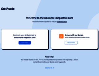 theinsurance-megastore.com screenshot