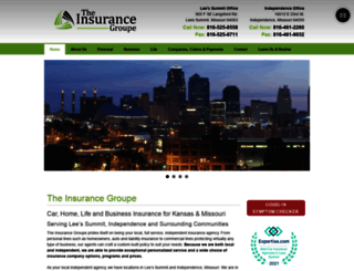 theinsurancegroupe.com screenshot