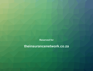 theinsurancenetwork.co.za screenshot