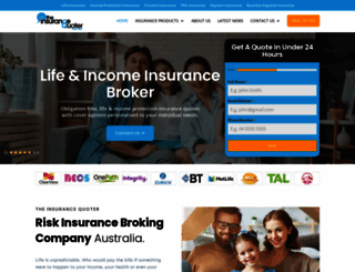 theinsurancequoter.com.au screenshot