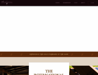 theinternational.com screenshot