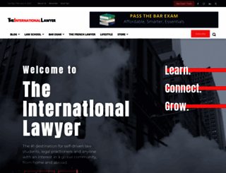 theinternationallawyer.org screenshot