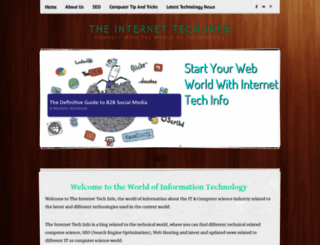 theinternettechinfo.weebly.com screenshot