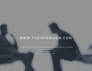theinterview.com screenshot