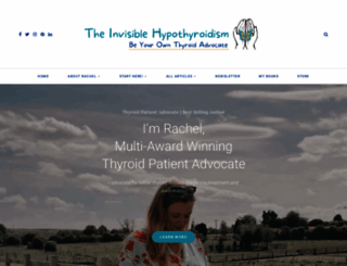 theinvisiblehypothyroidism.com screenshot