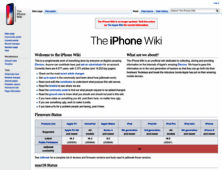 theiphonewiki.com screenshot
