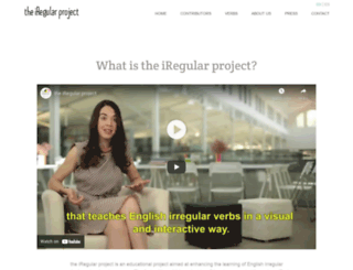 theiregularproject.com screenshot