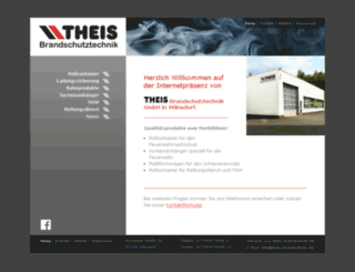 theis-brandschutz.eu screenshot