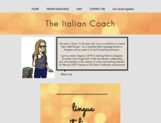 theitaliancoach.com screenshot
