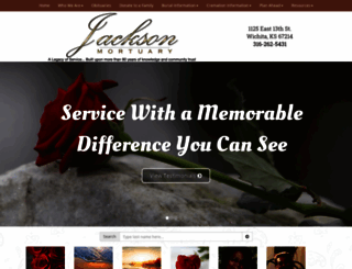 thejacksonmortuary.com screenshot