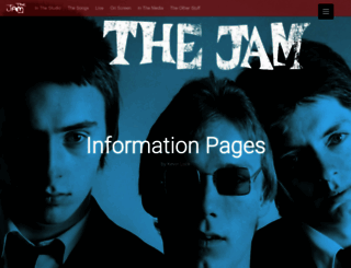 thejam.org.uk screenshot