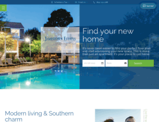 thejamestownestates.com screenshot