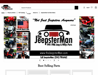 thejeepsterman.com screenshot